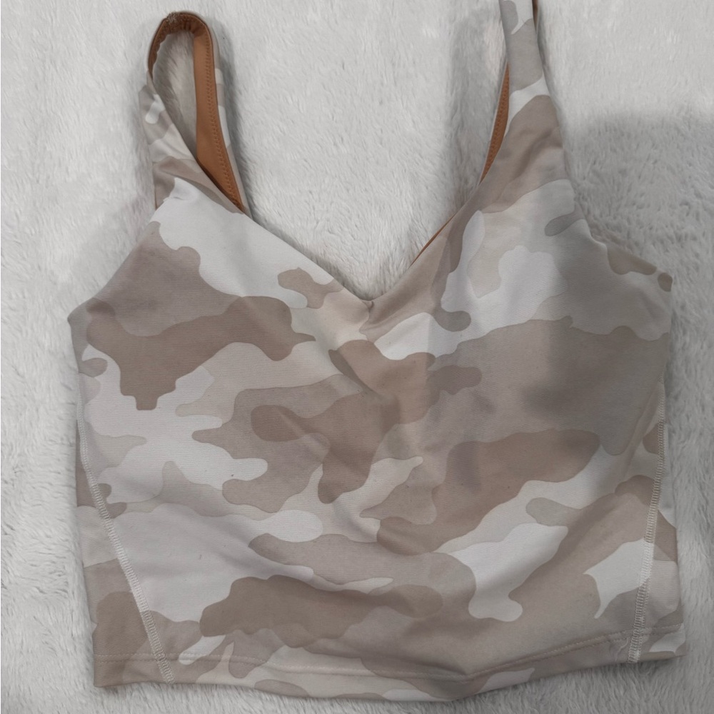 Camouflage Crop Top / Workout Top